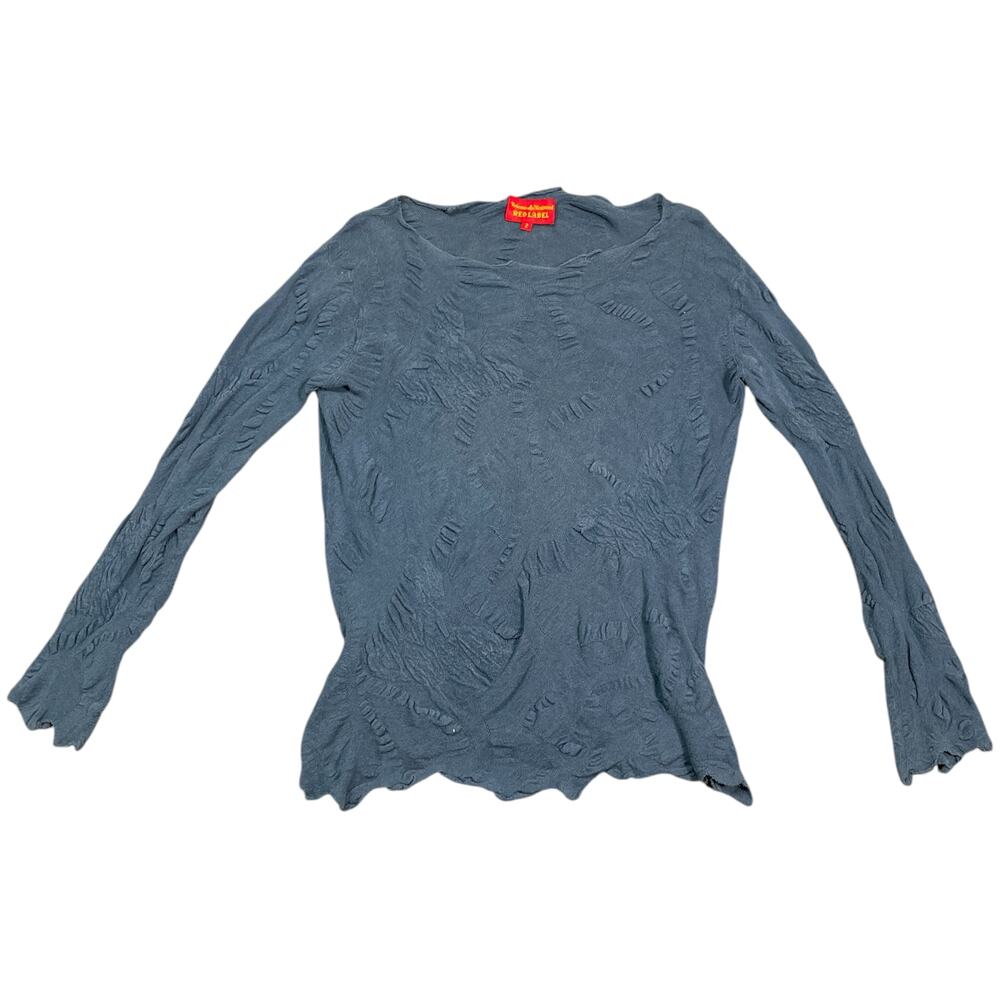Vintage y2K Designer Vivienne Westwood Red Label Knit Top